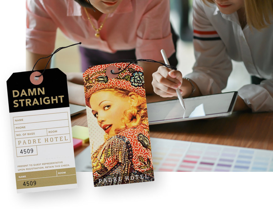 Tag Designer with Hotel Tag