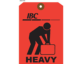 Custom Heavy Baggage Tag - IBC