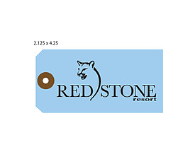 Custom Baggage Hang Tag - Redstone