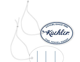Custom Baggage Hang Tag - Kaehler Luggage