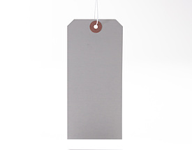 Standard Color - Gray Hang Tag from St. Louis Tag