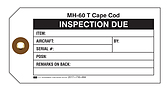 Aircraft Part Inspection Due Tag – U.S. Government Publishing Office