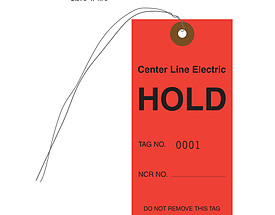 Center Line Electric Hold Tag