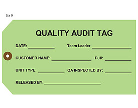 Quality Audit Tag