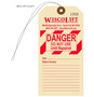 WiscoLift - Custom Danger Repair Tag