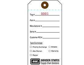 Serviceable Tag - BSE