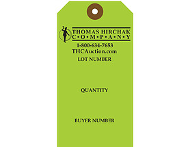 Custom Printed Auction Tags from St. Louis Tag