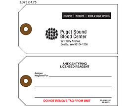 Antigen Blood – Hospital Tag