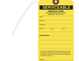 Serviceable – Hospital Tag