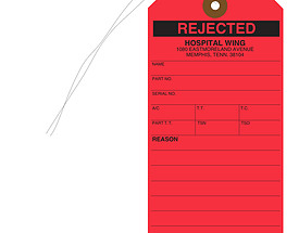 Rejected – Hospital Tag