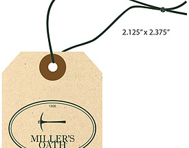 Custom Boutique Hang Tag - Millers Oath