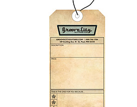 Custom Boutique Hang Tag - Groove City Guitars