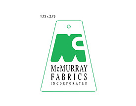 Custom Shaped Corners Hang Tag - McMurray Fabrics