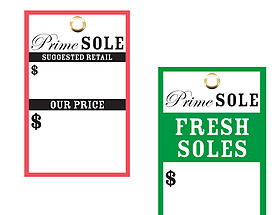 Custom Price Hang Tag - Prime Sole