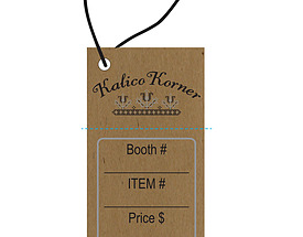 Custom Price Hang Tag - Kalico Korner