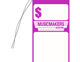 Custom Price Hang Tag - Musicmakers