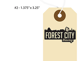 Custom Growler Tag - Forest City Brewing