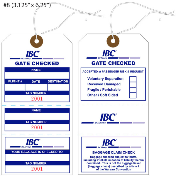 St. Louis Tag Co. Announces New Luggage Labeling Hang Tag